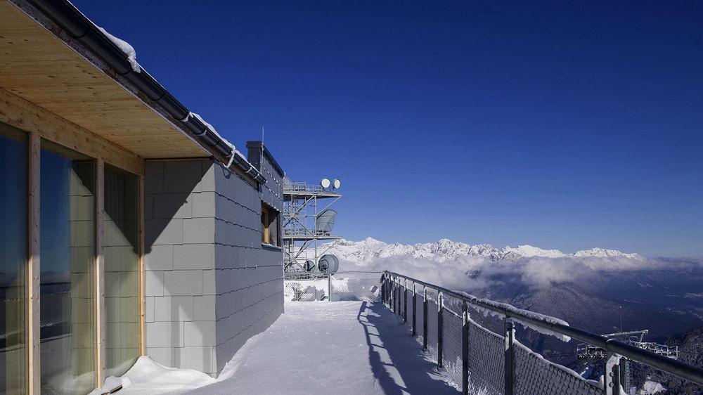 Venet Gipfelhuette Hotel Zams Bagian luar foto