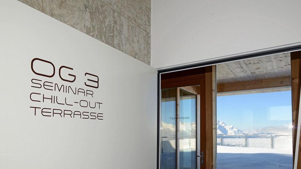 Venet Gipfelhuette Hotel Zams Bagian luar foto