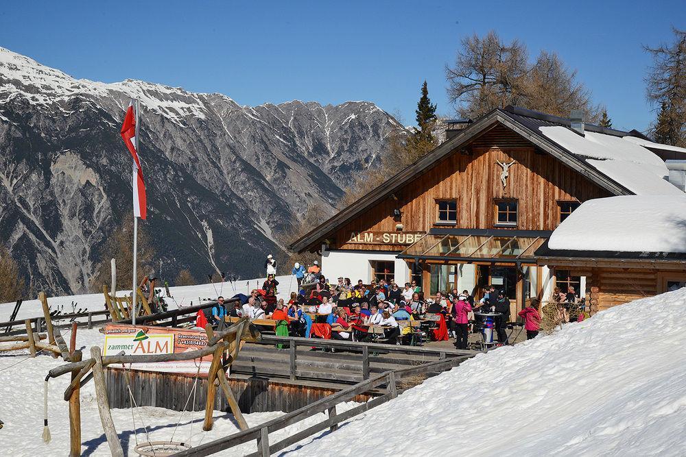 Venet Gipfelhuette Hotel Zams Bagian luar foto