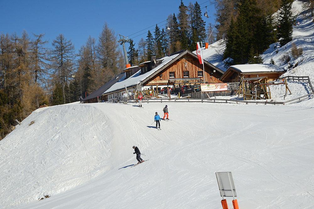 Venet Gipfelhuette Hotel Zams Bagian luar foto
