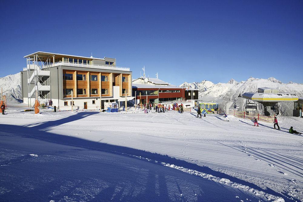 Venet Gipfelhuette Hotel Zams Bagian luar foto