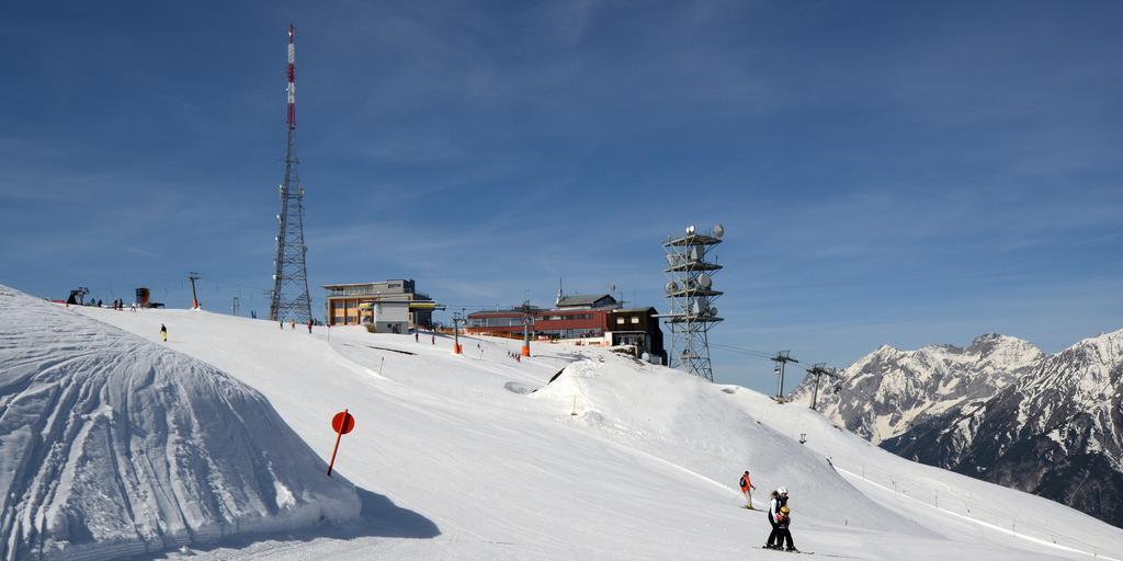 Venet Gipfelhuette Hotel Zams Bagian luar foto