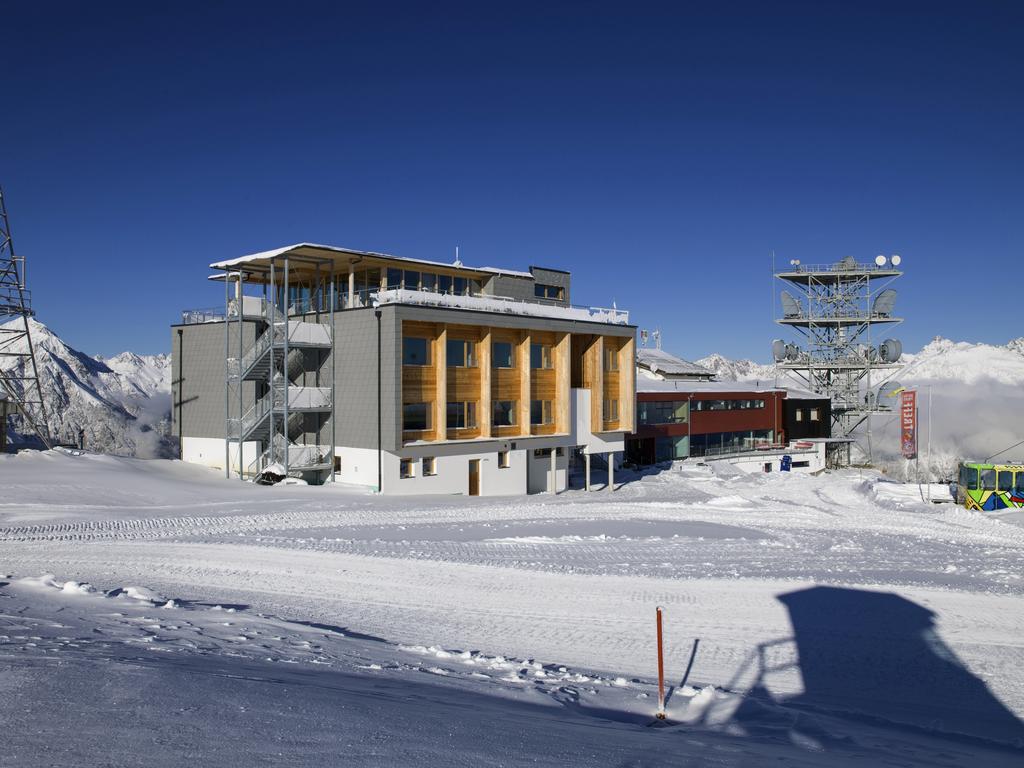 Venet Gipfelhuette Hotel Zams Bagian luar foto